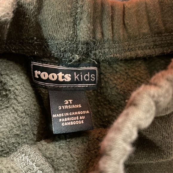 Roots baby and roots kids shorts in green - Picture 7 of 7